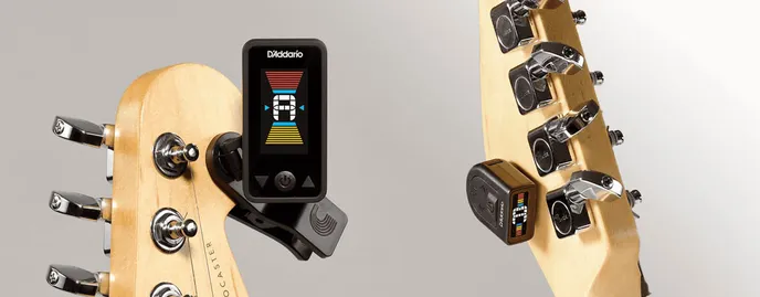 Klipová ladička na kytaru<br>