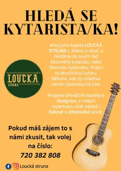 Hledám akustického kytaristu 