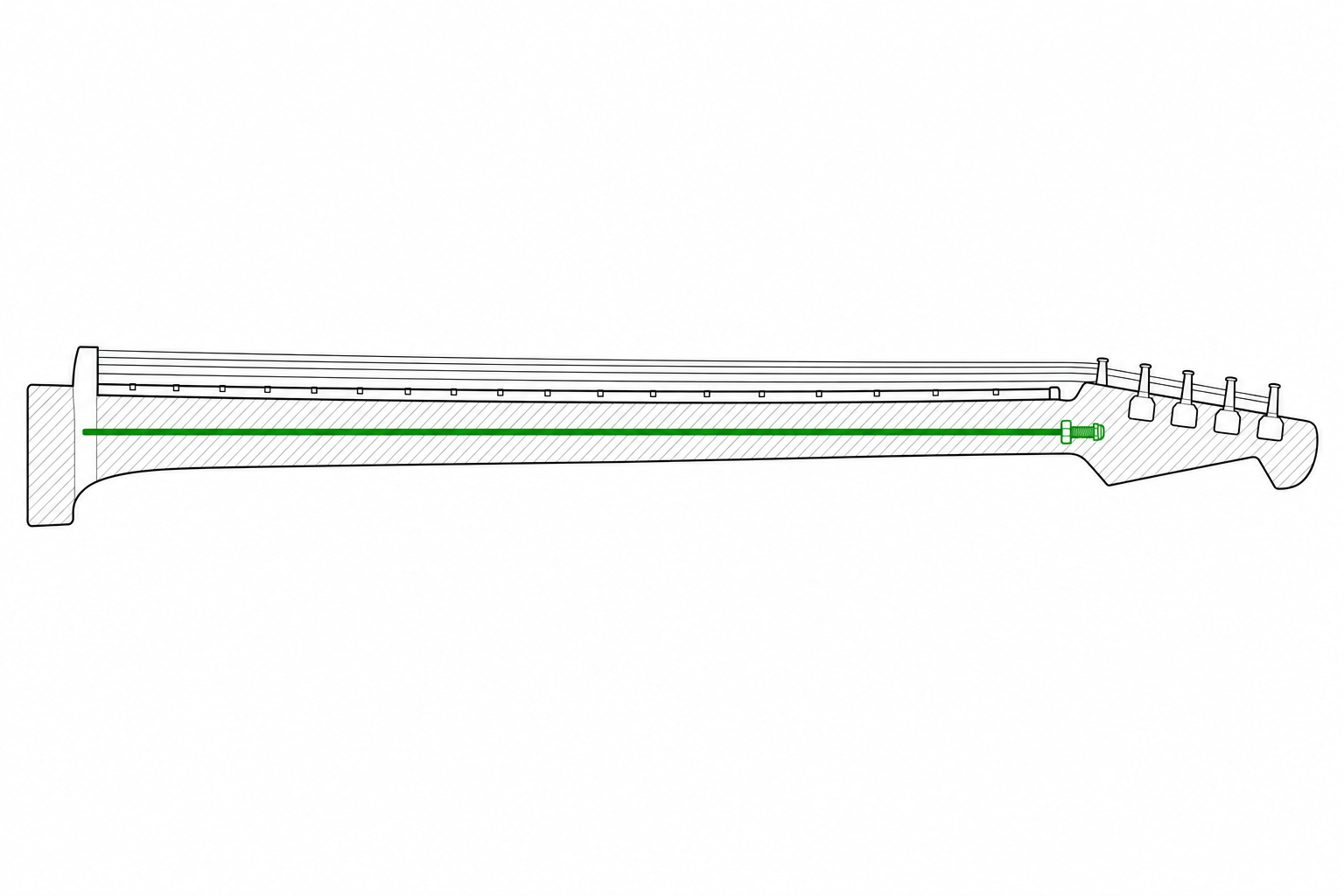 Výztuha krku (truss rod)